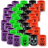 4 Dozen (48) Mini Halloween Magic Springs; Perfect for Trick or Treat; Classroom Giveaways; Party Favors;