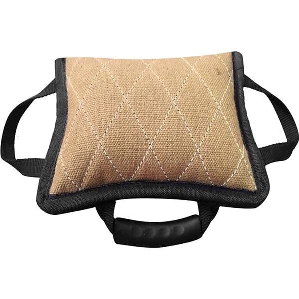 Durable Dog Bite Pillow 11x7 Inches Safe Biting Pad With 3