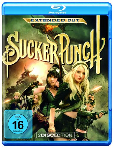 Sucker Punch (Kinofassung + Extended Cut, inkl. Digital Copy) (2 Discs) [Blu-ray]
