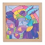 Melissa & Doug Rainbow Garden See Through Window Art