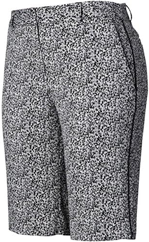 Spanner Golf Womens Piped Pebble Shorts Black 4