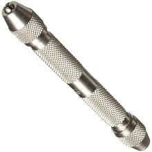 Starrett 165 Double End Pin Vise, 0-0.125" Range