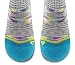 Seamless Socks - KEEN Kids Concord Crew Lite Sock,Hollyhock/Caribbean Blue,Large
