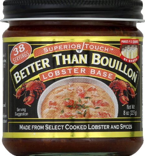 Better Than Bouillon Lobster Base 8.0 OZ (Pack of 12) by Better Than Bouillon
