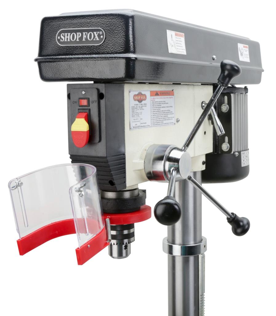 SHOP FOX W1680 1Horsepower 17Inch Floor Model Drill Press Power