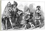 Box Canvas Print of A scene from The Babes in the Wood, at Covent Garden Theatre,... from Heritage-Images