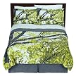 Xhilaration Green Photo Real Tree BIAB - Queen