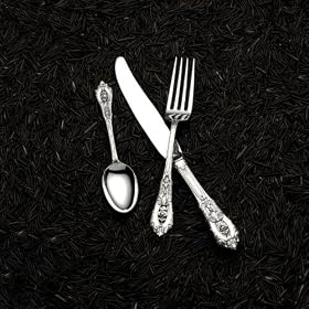 ROSE POINT INFANT FEEDING SPOON