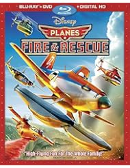 DVD: Planes Fire and Rescue (2-Disc Blu-ray +DVD + Digital HD) - Walt Disney Studios Home Entertainment