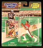 JERRY RICE / SAN FRANCISCO 49ERS 1999-2000 NFL Starting Lineup Action Figure & Exclusive NFL Collector Trading CardIMAGE