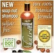 NaturOli Soap Nuts Natural Shampoo - Organic Hair Care - Sulfate Free! - Ayurvedic Ingredients - Normal to Oily Hair - "EXTREME Hair" - Unscented - 16oz. Made with USDA CERTIFIED ORGANIC Soap Nuts / Soap Berries!