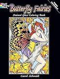 Butterfly Fairies Stained Glass Coloring Book (Dover Stained Glass Coloring Book)