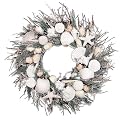 Christmas Island Shell Wreath- 18"