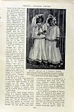 C1920 Tahitian Girls Society Island Dresses Flowers