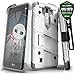 LG Stylo 2 LS775 Case, Zizo Bolt Cover with [.33m 9H Tempered Glass Screen Protector] Included [Military Grade] Armor Case Kickstand Holster