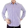 Yoropiko blue check shirt.