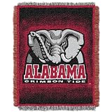 Northwest Alabama Crimson Tide Triple Woven Decorative Throw 48x60