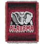 NCAA Alabama Crimson Tide 48-Inch-by-60-Inch Jacquard Acrylic Throw