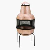Well Traveled Living MMICP004-BH Copper Chimenea Fireplace