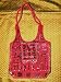 Boho Banjara Gypsy India Pink Sari Handbag Purse Totes