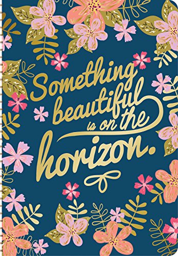 Gold Foil Midnight Garden Weekly Planner Calendar 2016