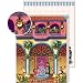 Hacienda Fountain Design Mini Notepad Magnetic Closure