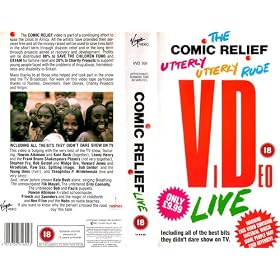 The Comic Relief Utterly Utterly Rude Video Live [VHS]