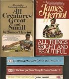 5 James Herriot Paperbacks: All Things Bright and Beautiful; All Creatures Great and Small; All Things Wise and Wonderful; The Lord God Made Them All; If They Could Only Talk