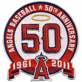 Los Angeles Angels of Anaheim 50th Anniversary Collectible Patch