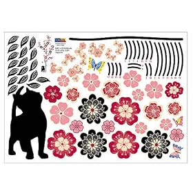 �y�� �C���e���A�V�[���z �V�[�� �q�����_�G�� �E�H�[���X�e�b�J�[ 50�~70cm �L���b�g���t�����[�iA926�j