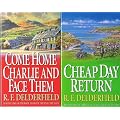 R F Delderfield books: 2 books: (Cheap Day Return / Come Home Charlie and Face Them)
