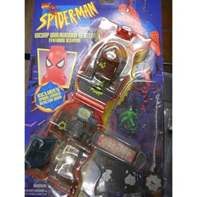  Marvel Comics Spider-man Playcase Oscorp Underground Reactor Featuring Scorpion