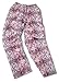Zubaz Snakeskin Zebra Pants, Blue Red