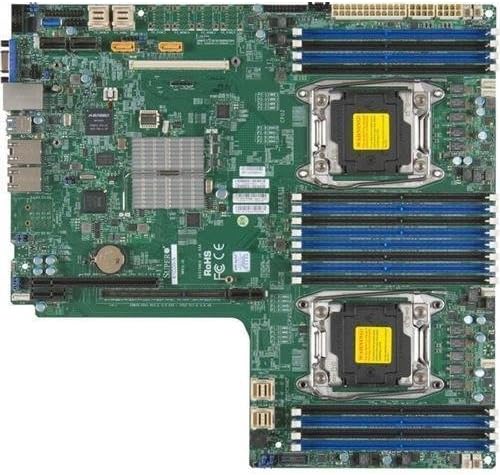 Super Micro Supermicro MBD-X10DDW-I-B E5-2600v3 LGA2011 C612 DDR4 SATA Proprietary WIO Motherboard Brown Box