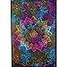 Jaipur Handloom Black Light Tapestries Intricate Blue Tie Dye Star Indian Bedspread Twin Tapestry Hippie Wall Decor Mandala Bohemian Tapestry Psychedelic Tapestry Ethnic Decorative (Blue)