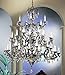 Classic Lighting 57240 RB SC Princeton Ii, Crystal, Chandelier, 48" x 48" x 54", Roman Bronze