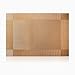 U'Artlines Placemat, Crossweave Woven Vinyl Non-Slip Insulation Placemat Washable Table Mats (Gold, 4pcs placemats)