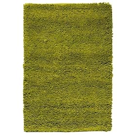 Wool Shag Area Rug, 8'x10'6, LIME by Home Decorators Collection