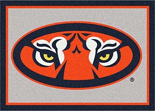 NCAA Team Spirit Door Mat - Auburn Tigers (Tiger Eyes), 22" x 33"