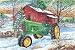 John Deere Christmas Doormat