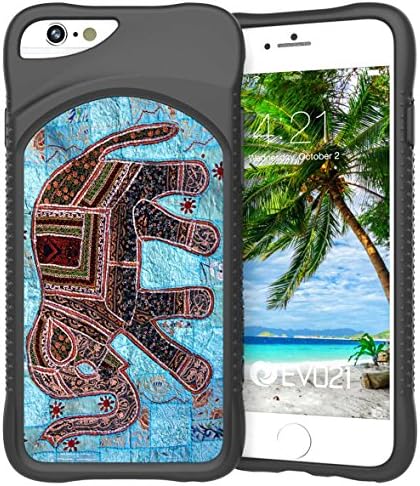 iPhone 6 / 6s Case Hindi Elephant Slim Series Black