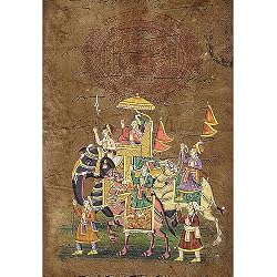 Modern Art Miniatures India Folk Paintings