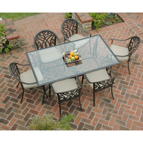 Outdoor Patio Montecito 7-pc. Outdoor Dining Set