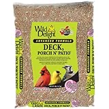 Wild Delight 374050 Advanced Formula Deck Porch N Patio Seed, 5 Pounds