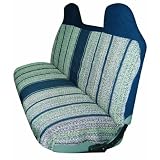 Allison 65-6889BLU Blue Rough 'N Ready Large Truck Bench Seat Cover - Pack of 1