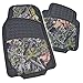 Rubber Car Floor Mats Black - Camo Inlay w/ Comfort Grip Steering Wheel Cover