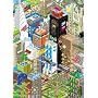 eBoy Paper Print- King Kong Cityscape 19.5x27 Inch Sheet
