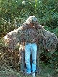 STALKER Ghillie Poncho Synthetic Ultra Light Suit Mossy