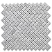 Stone Center Online Carrara White Marble 5/8x1-1/4 Herringbone Mosaic Tile Honed Kitchen Bath Wall Floor Backsplash Shower (1 Sheet)