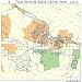Street & Road Map of Tehachapi, California CA - Printed poster size wall atlas of your home town